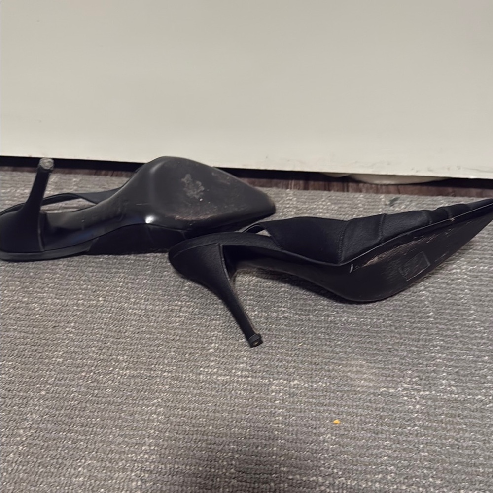Black Prada Women's Slingback Shoes - Picture 4 of 4